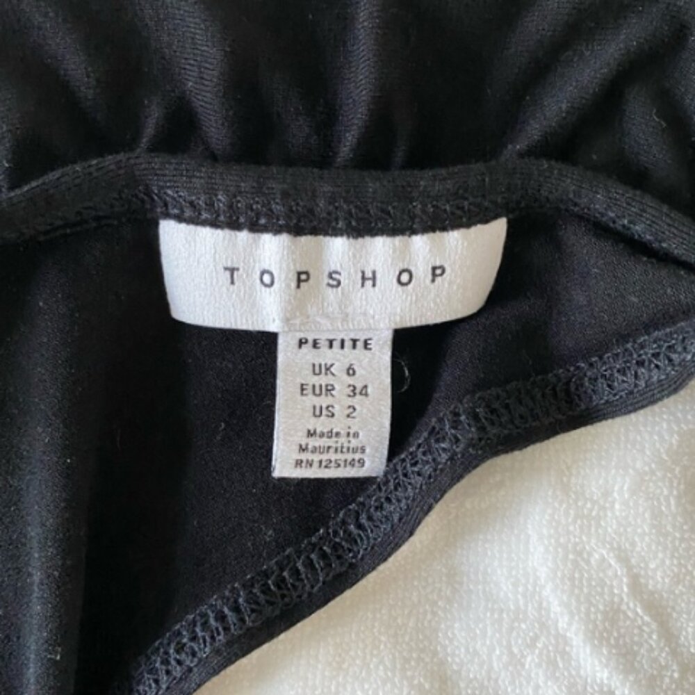 TOPSHOP Petite Ruched Tank - Picture 4 of 4